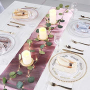 12x108" Glitter Ridge Design Paper Disposable Table Runner Roll