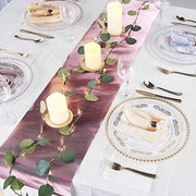 12x108" Glitter Ridge Design Paper Disposable Table Runner Roll