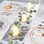 12x108" Glitter Ridge Design Paper Disposable Table Runner Roll