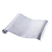 12x108" Glitter Ridge Design Paper Disposable Table Runner Roll RUN_GLIT_07_SILV