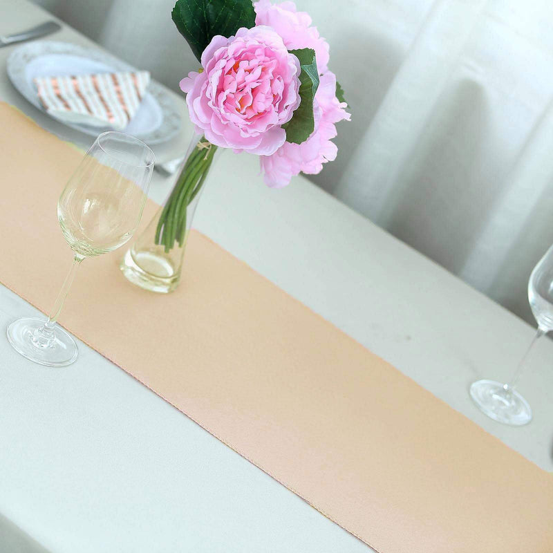 12x108" Polyester Table Top Runner Wedding Decorations