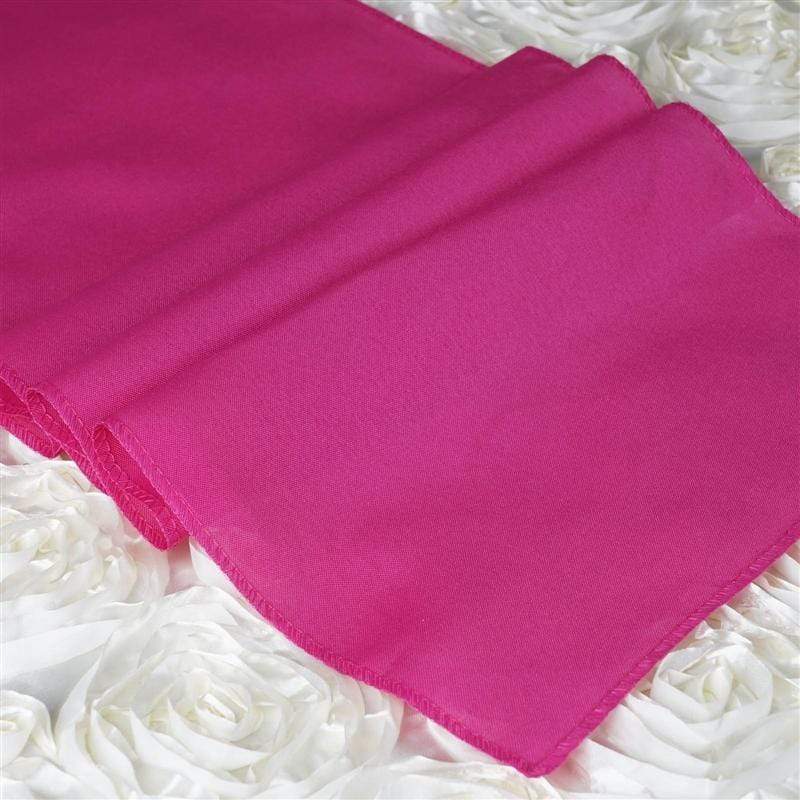 12x108" Polyester Table Top Runner Wedding Decorations