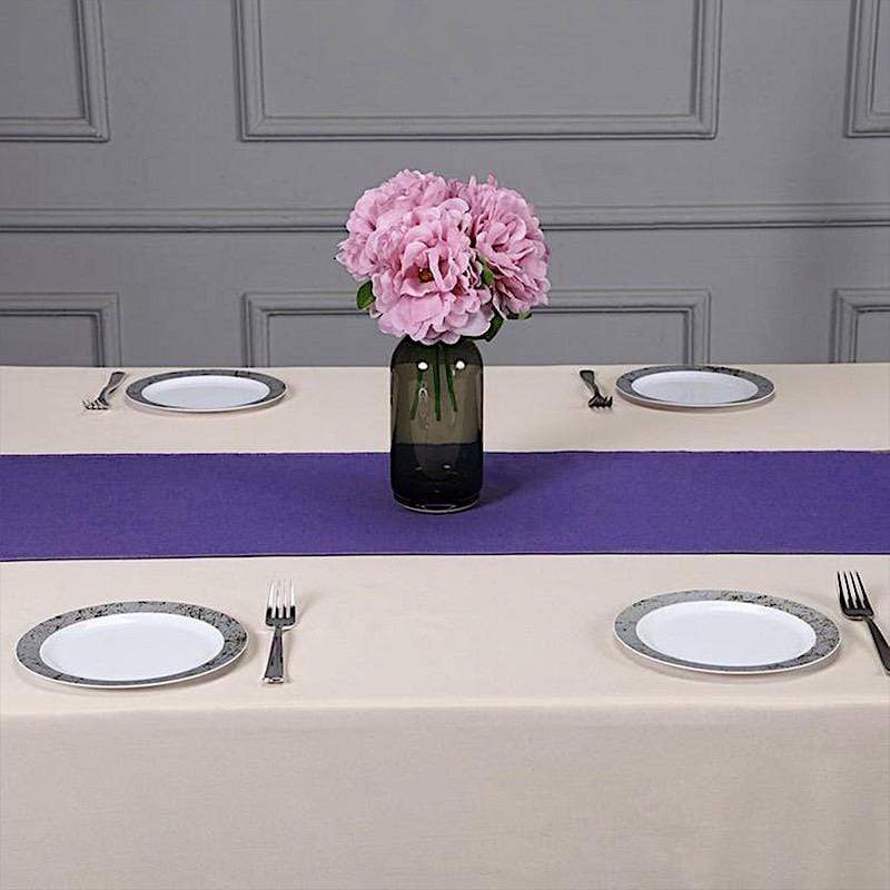 12x108" Polyester Table Top Runner Wedding Decorations