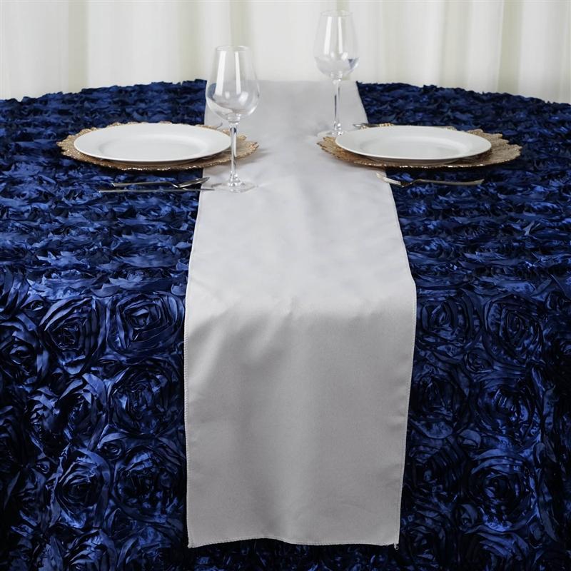 12x108" Polyester Table Top Runner Wedding Decorations