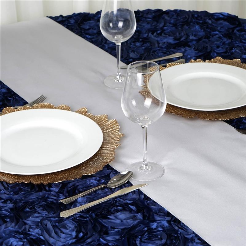 12x108" Polyester Table Top Runner Wedding Decorations