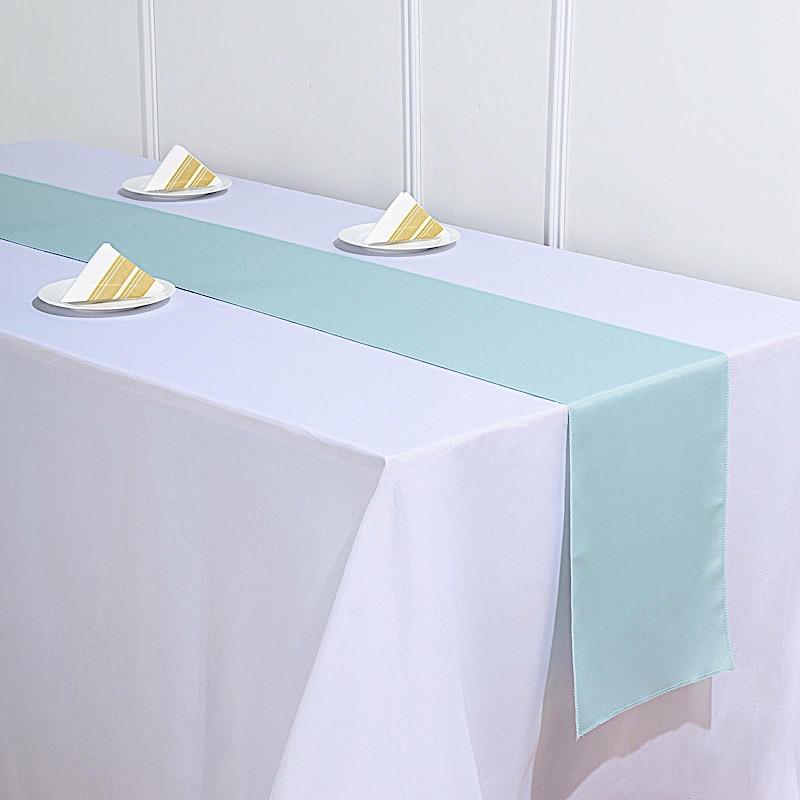 12x108" Polyester Table Top Runner Wedding Decorations