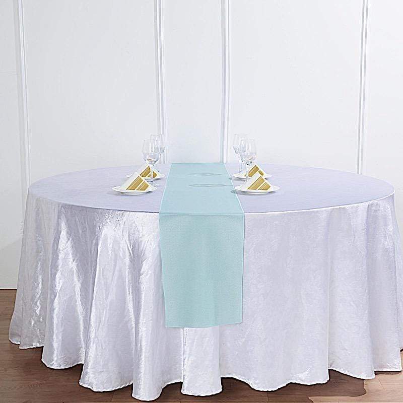 12x108" Polyester Table Top Runner Wedding Decorations