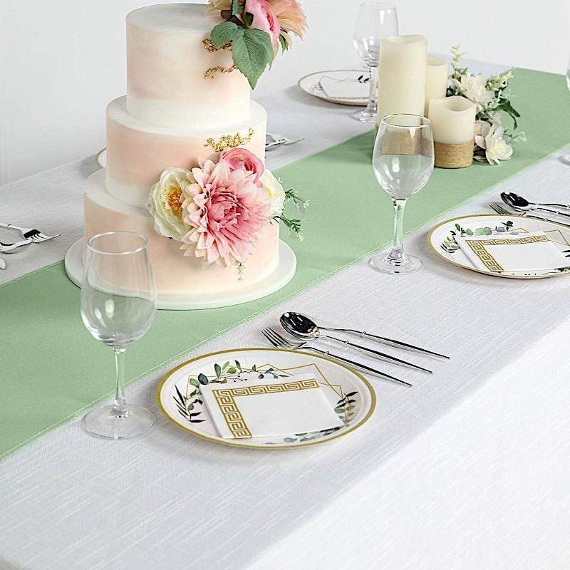 12x108" Polyester Table Top Runner Wedding Decorations
