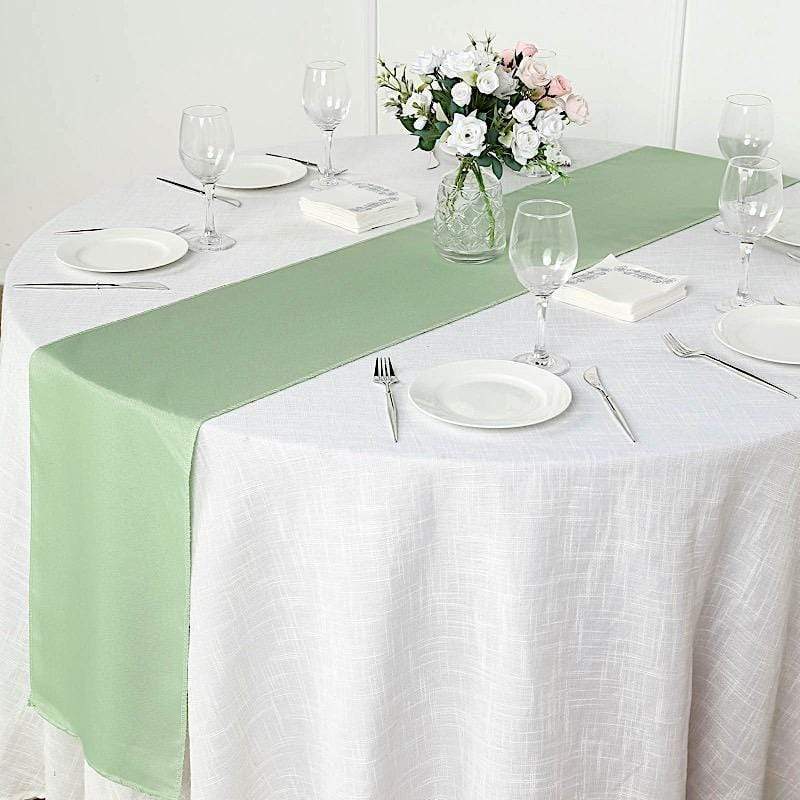 12x108" Polyester Table Top Runner Wedding Decorations