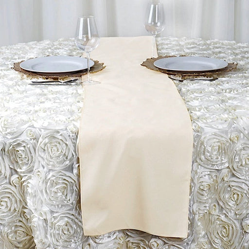 12x108" Polyester Table Top Runner Wedding Decorations RUN_POLY_081