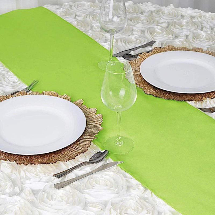 12x108" Polyester Table Top Runner Wedding Decorations RUN_POLY_APPL
