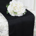12x108" Polyester Table Top Runner Wedding Decorations RUN_POLY_BLK