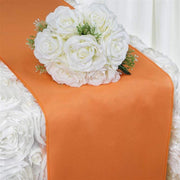 12x108" Polyester Table Top Runner Wedding Decorations RUN_POLY_ORNG