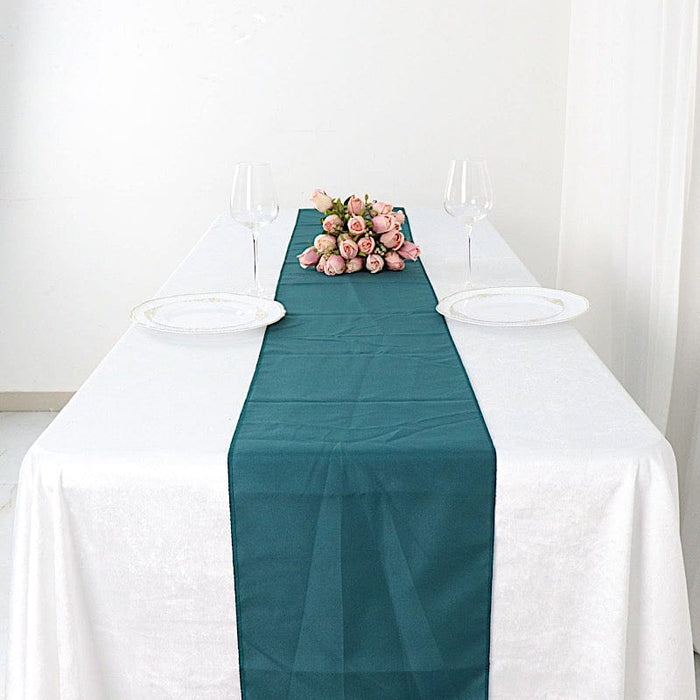 12x108" Polyester Table Top Runner Wedding Decorations RUN_POLY_PCOK