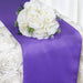 12x108" Polyester Table Top Runner Wedding Decorations RUN_POLY_PURP