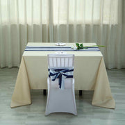 12x108" Satin Stripes Table Top Runner Wedding Decorations