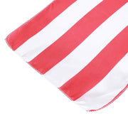 12x108" Satin Stripes Table Top Runner Wedding Decorations