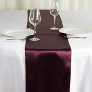12x108" Satin Table Top Runner Wedding Decorations