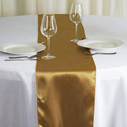 12x108" Satin Table Top Runner Wedding Decorations