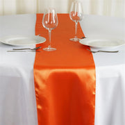 12x108" Satin Table Top Runner Wedding Decorations