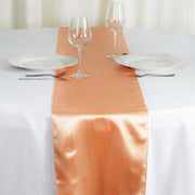 12x108" Satin Table Top Runner Wedding Decorations