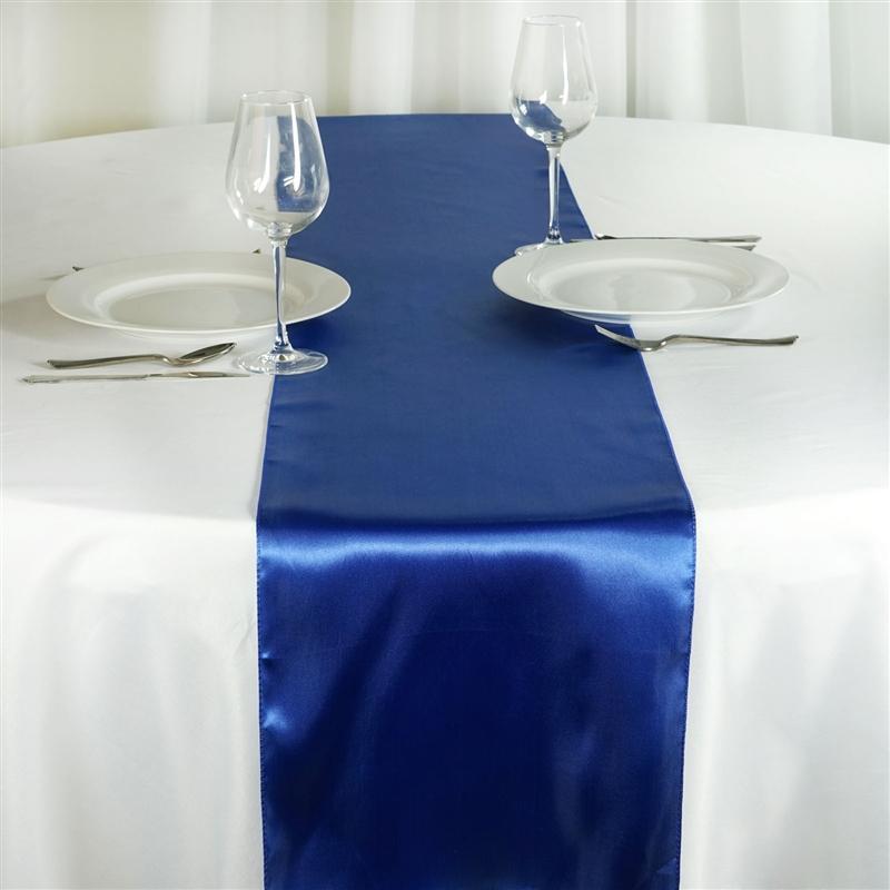 12x108" Satin Table Top Runner Wedding Decorations