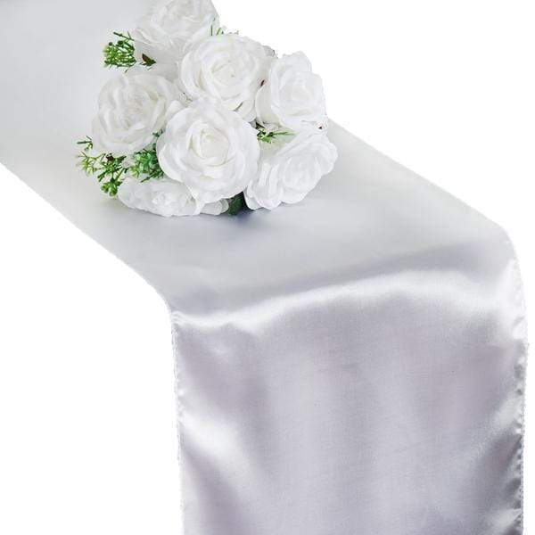 12x108" Satin Table Top Runner Wedding Decorations