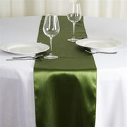 12x108" Satin Table Top Runner Wedding Decorations