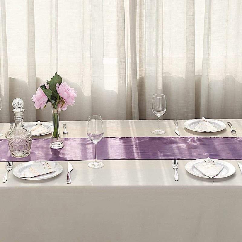 12x108" Satin Table Top Runner Wedding Decorations