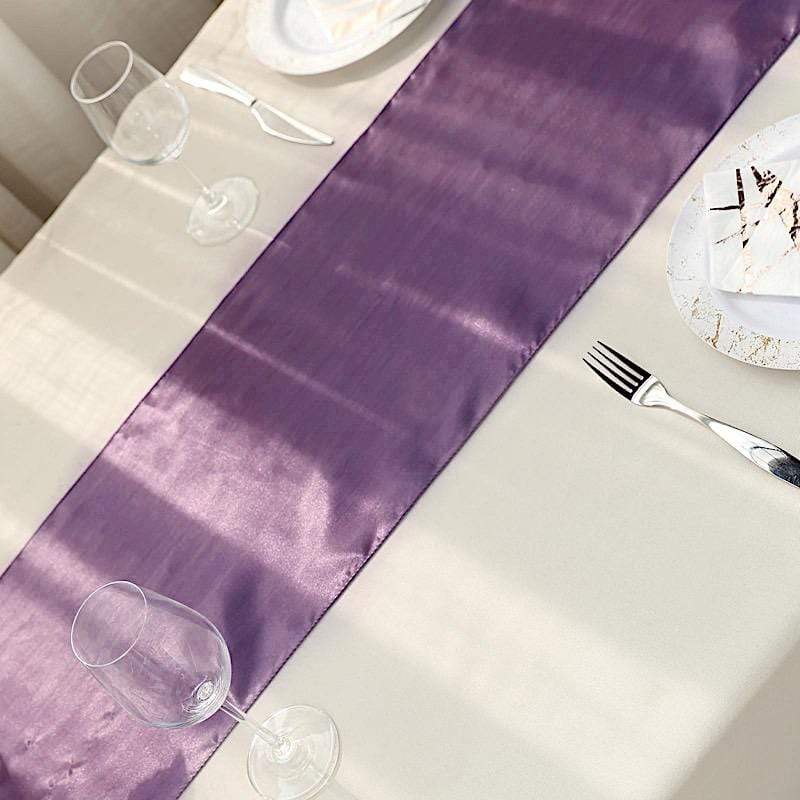 12x108" Satin Table Top Runner Wedding Decorations