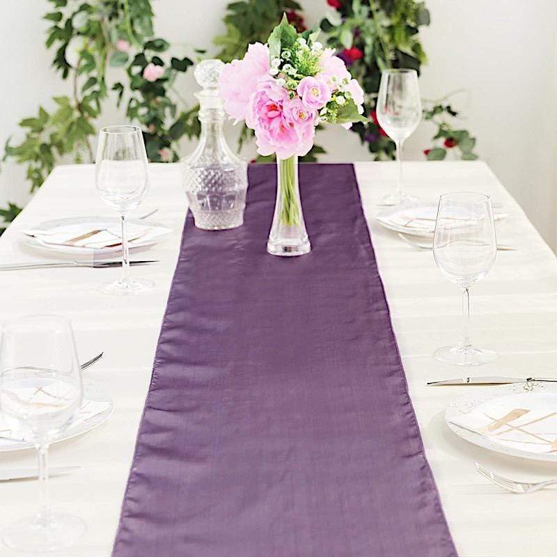 12x108" Satin Table Top Runner Wedding Decorations