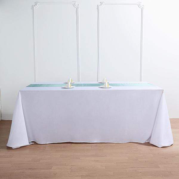 12x108" Satin Table Top Runner Wedding Decorations