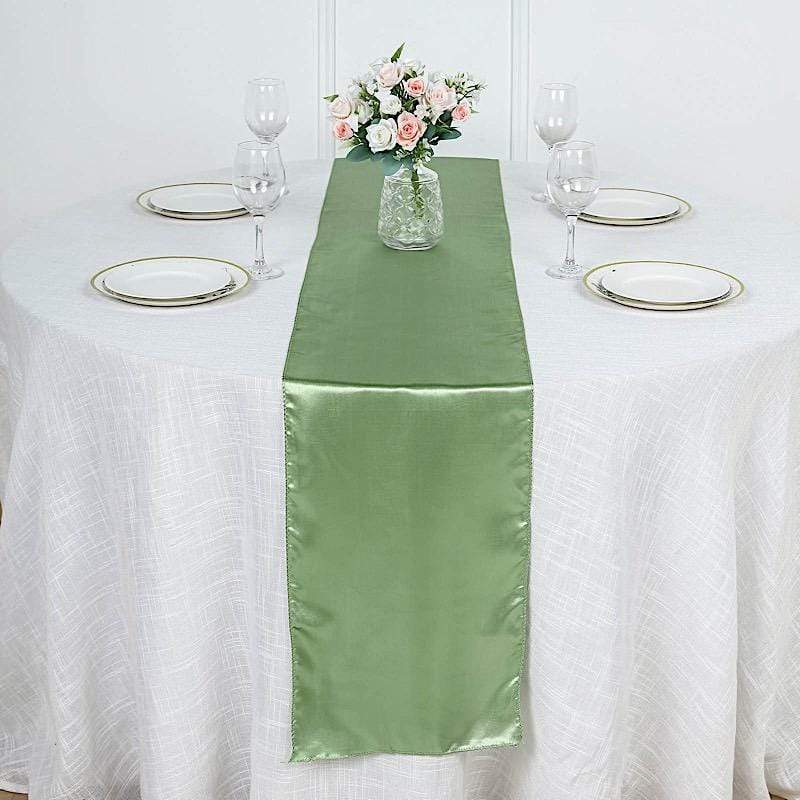 12x108" Satin Table Top Runner Wedding Decorations