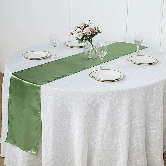 12x108" Satin Table Top Runner Wedding Decorations