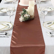12x108" Satin Table Top Runner Wedding Decorations