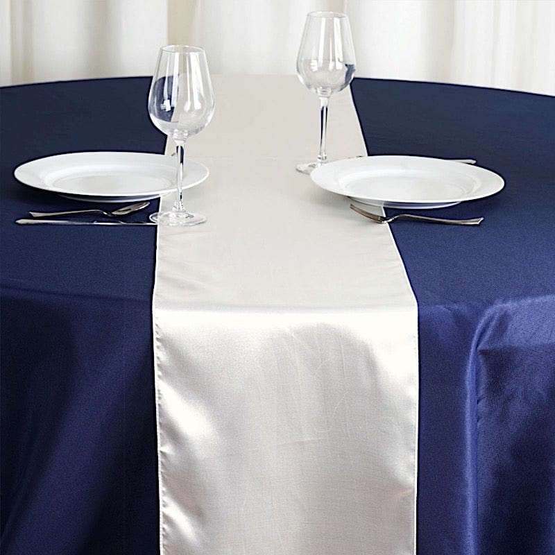 12x108" Satin Table Top Runner Wedding Decorations