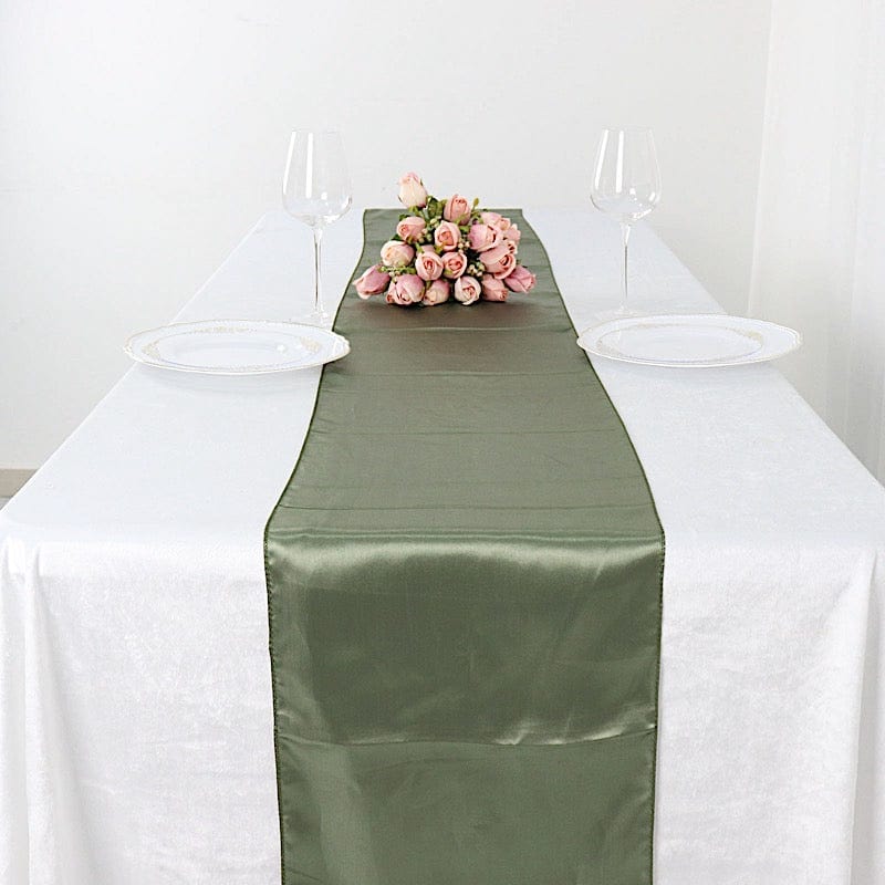 12x108" Satin Table Top Runner Wedding Decorations