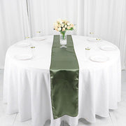 12x108" Satin Table Top Runner Wedding Decorations