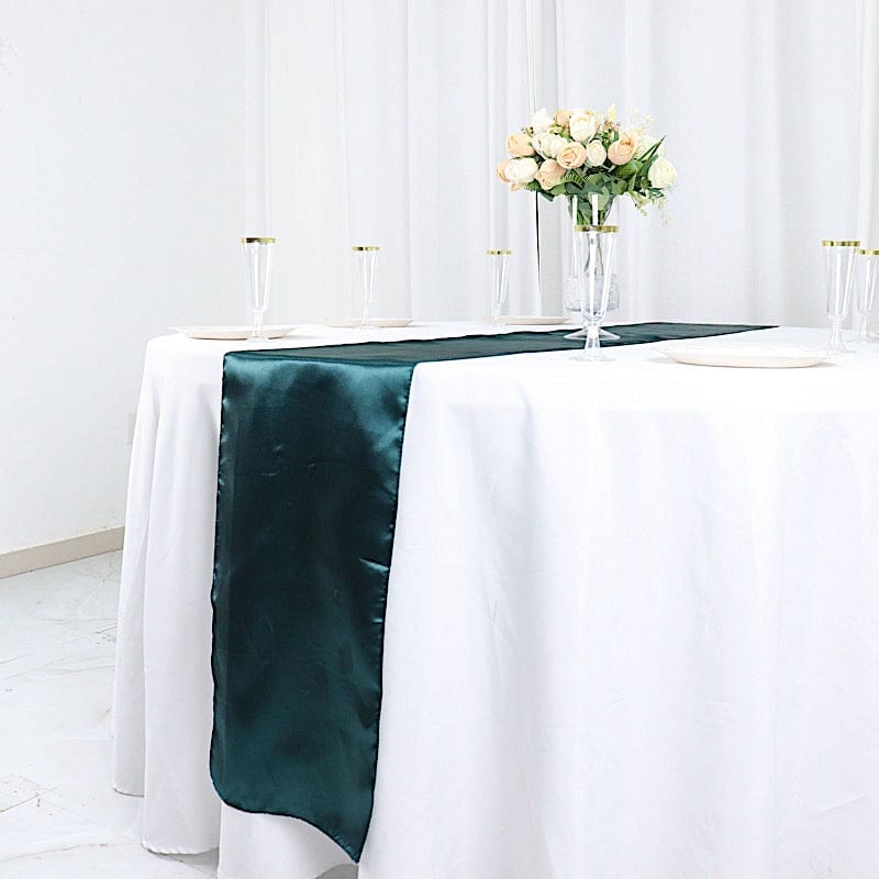 12x108" Satin Table Top Runner Wedding Decorations