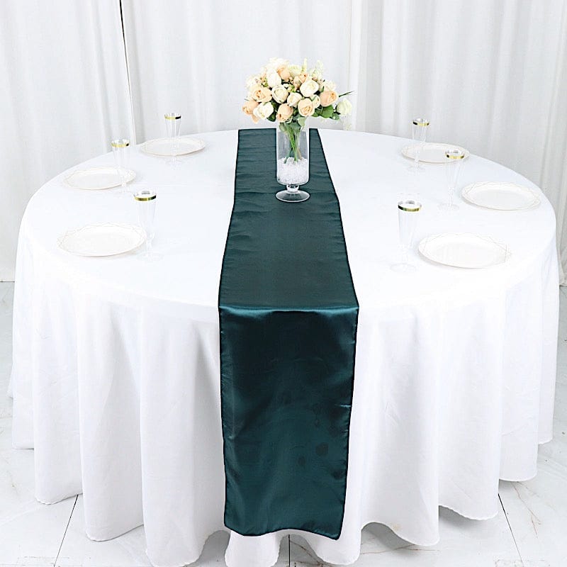 12x108" Satin Table Top Runner Wedding Decorations
