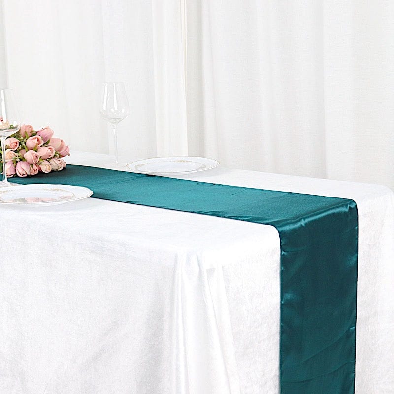 12x108" Satin Table Top Runner Wedding Decorations
