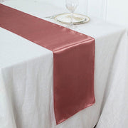 12x108" Satin Table Top Runner Wedding Decorations