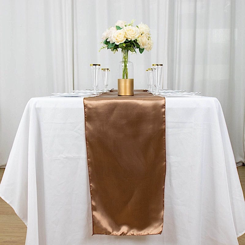 12x108" Satin Table Top Runner Wedding Decorations