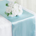 12x108" Satin Table Top Runner Wedding Decorations RUN_STN_BLUE