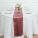 12x108" Satin Table Top Runner Wedding Decorations RUN_STN_CRS
