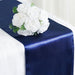12x108" Satin Table Top Runner Wedding Decorations RUN_STN_NAVY