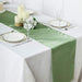 12x108" Satin Table Top Runner Wedding Decorations RUN_STN_SAGE