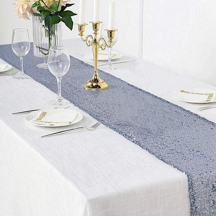 12x108" Sequined Table Runner Wedding Decorations