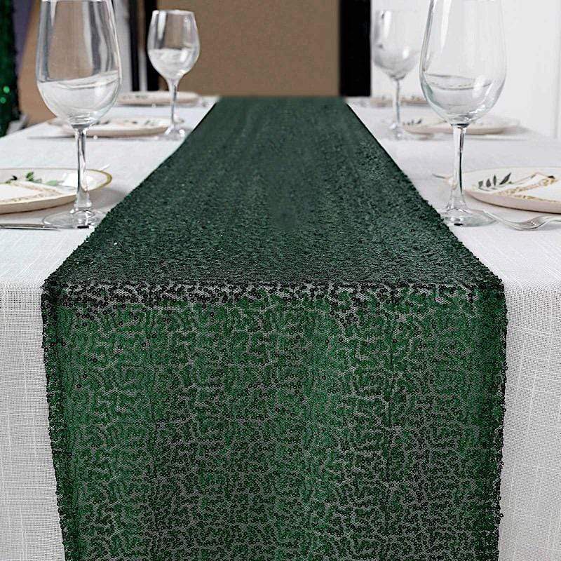 12x108" Sequined Table Runner Wedding Decorations