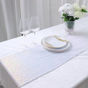 12x108" Sequined Table Runner Wedding Decorations